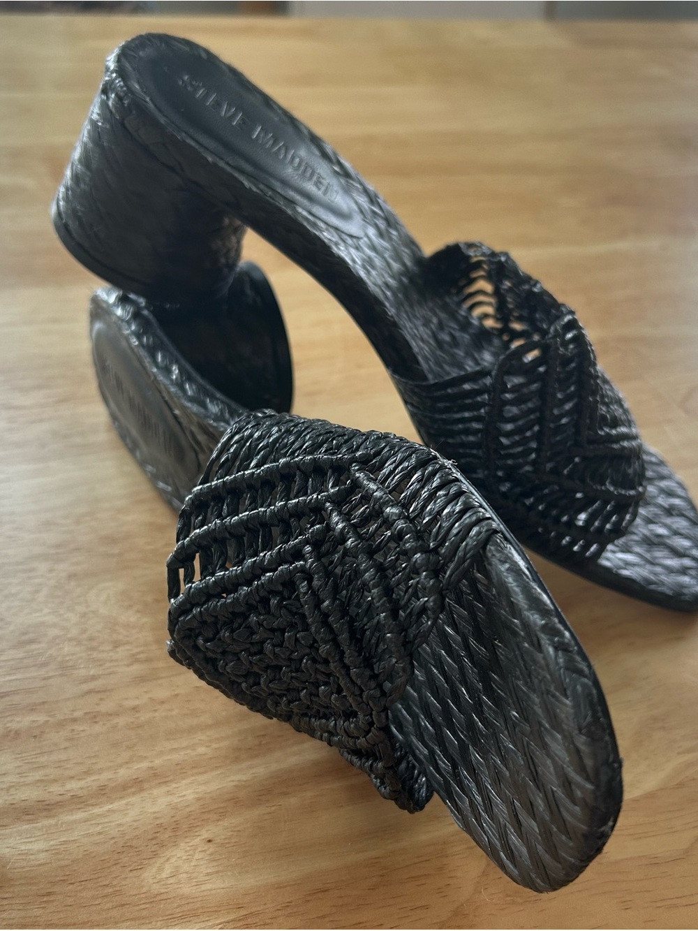 Steve Madden Hadyn Macrame Woven Sandals 7.5 - Picture 13 of 13